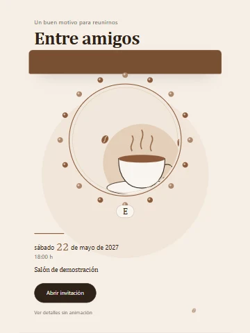 Vista previa de Café esculpido