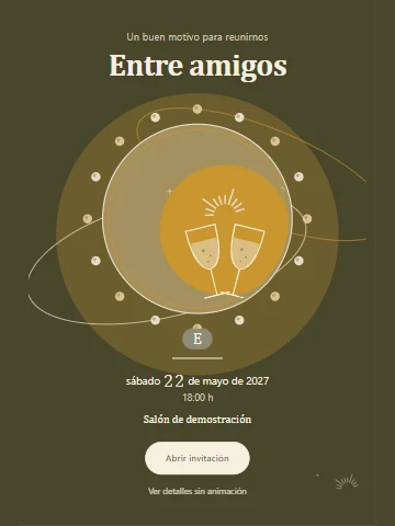 Vista previa de Brindis en órbita