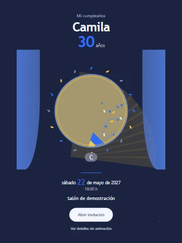 Vista previa de Confeti de seda