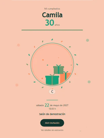 Vista previa de Regalos suspendidos
