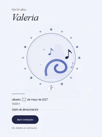 Vista previa de Mi primer vals